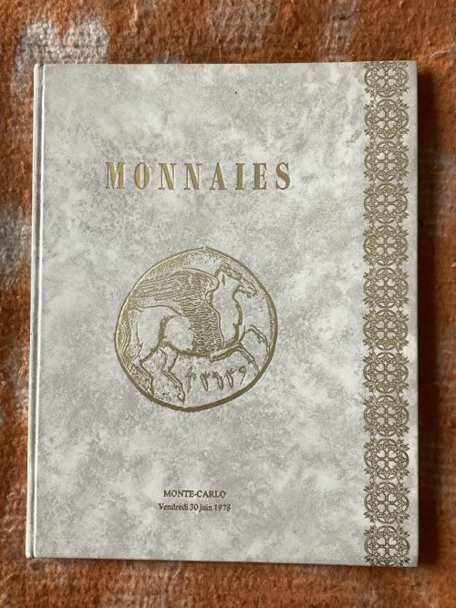 Catalogue vente monnaies