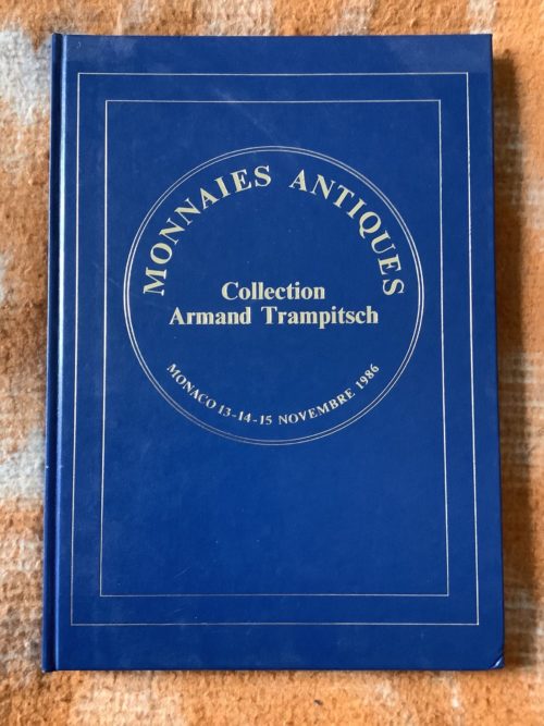 Catalogue de vente monnaies antiques 1986 Monaco