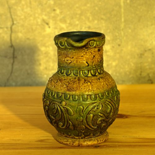 Cruche Jabsa jaune-brun et vert olive – Image 4