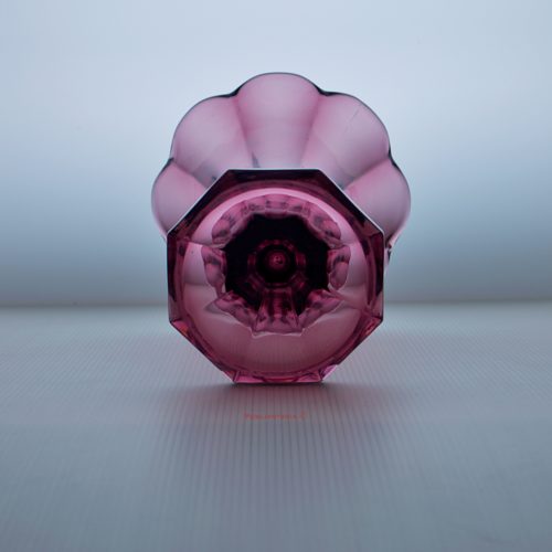 Vase Art déco de Bohème Rudolfova Hut par Josef Inwald – Image 3