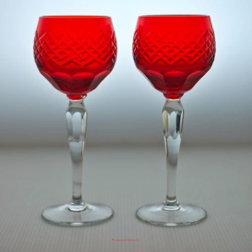 Verre en cristal de la manufacture de Boussu