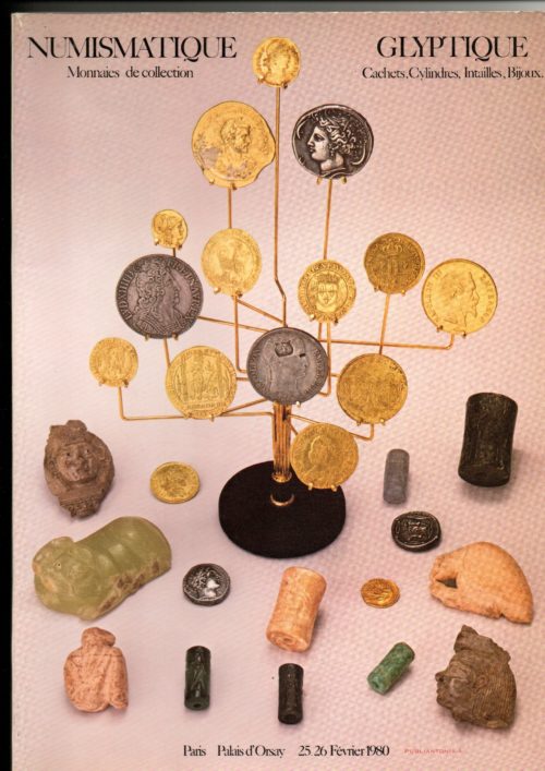 Catalogue vente Palais d'Orsay Numismatique Glyptique 1980